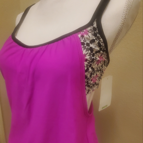 Next Double Up SC Tankini Top Size 32 B/C NWT - Picture 2 of 10